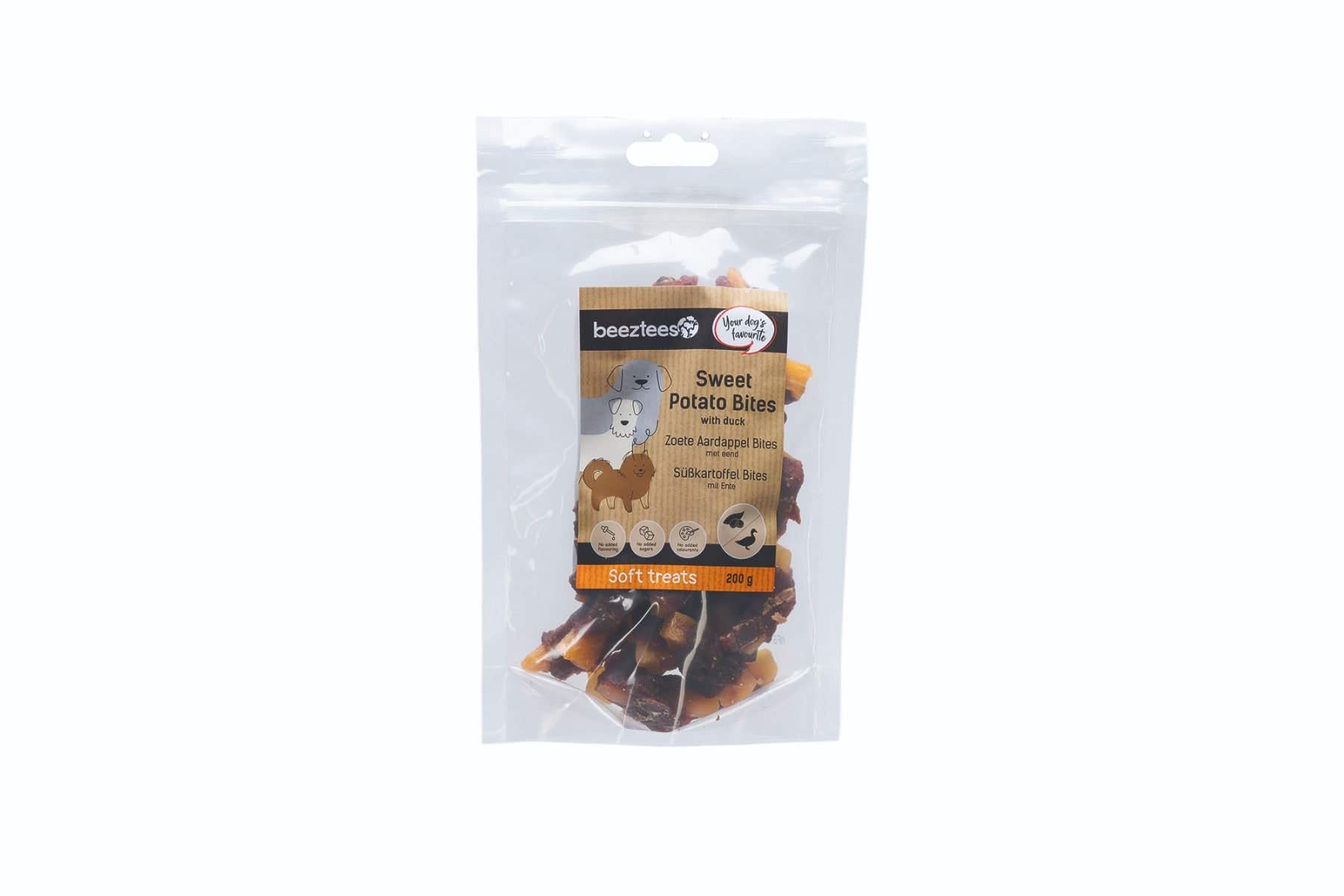 Zoete Aardappel Bites Eend 200g