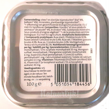 Wildbird Bio-paté voor egels