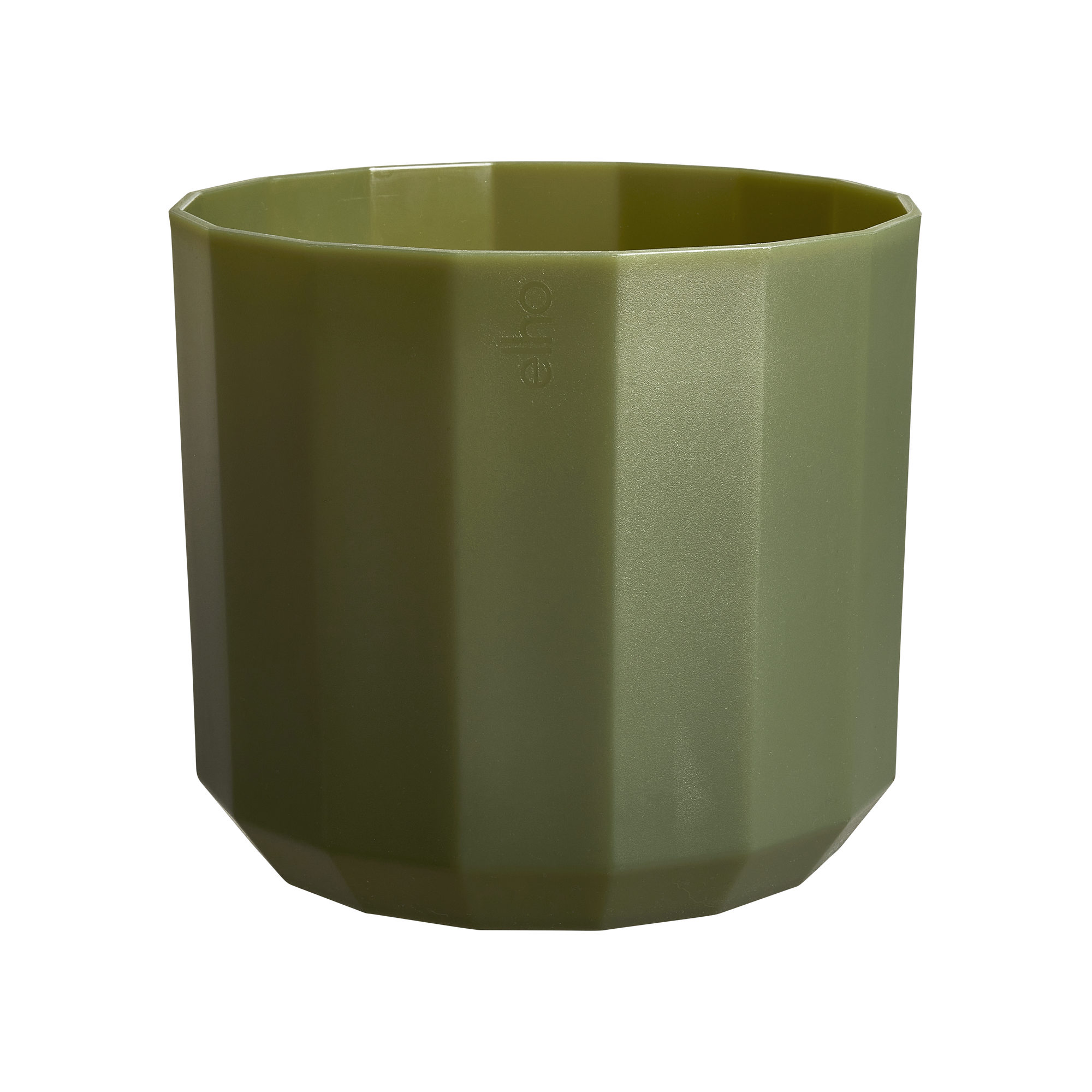 Elho Bloempot Facet Rond Bosgroen 19 x 17 cm