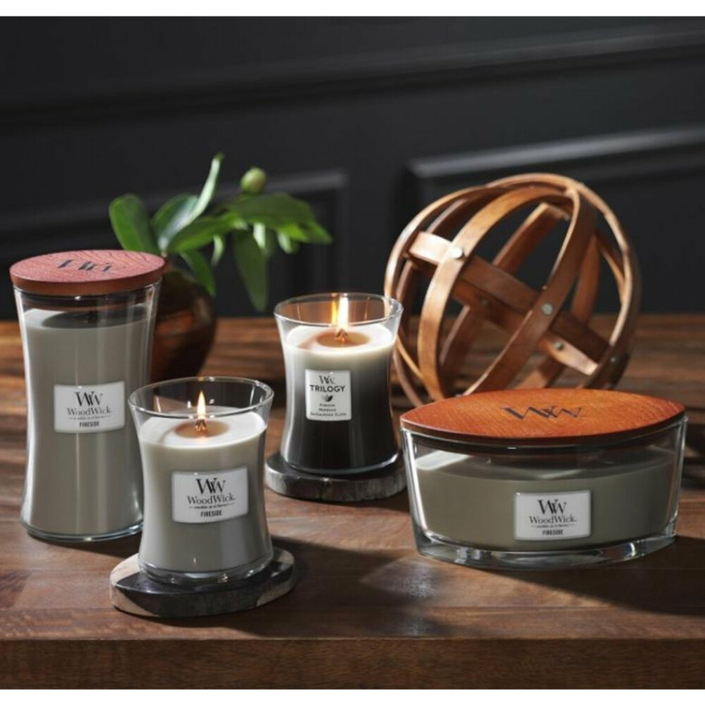 WoodWick Fireside Large Candle