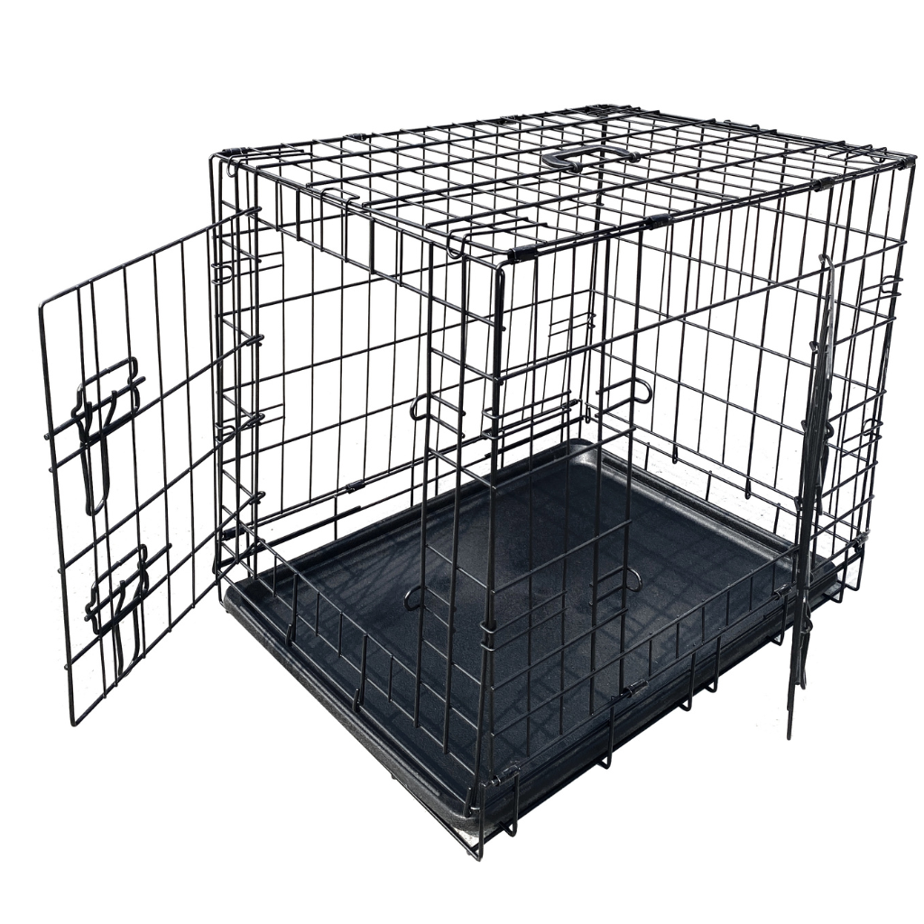 Hondenbench zwart 60 x 44.5 x 52 cm