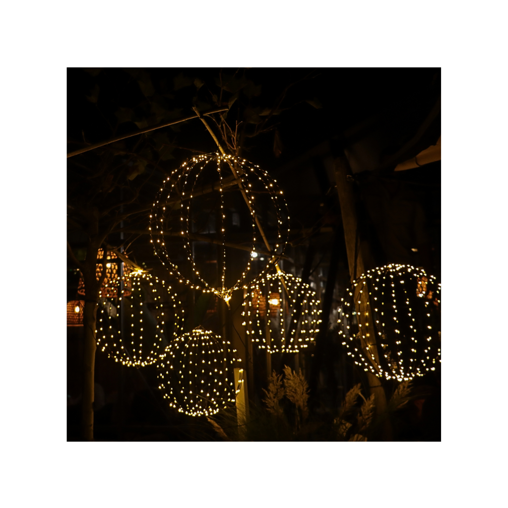 Lichtbol 60 cm 400 LED lichtjes met timer