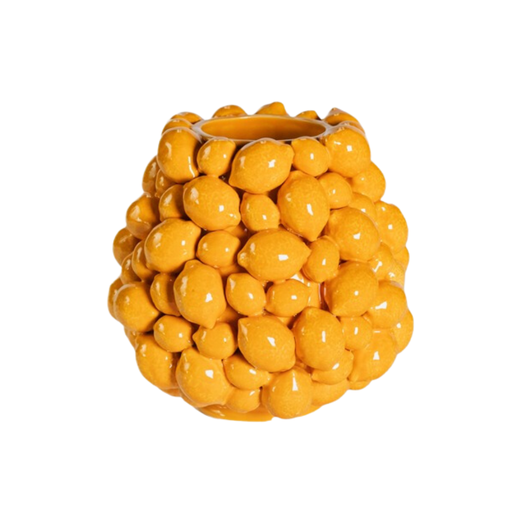 Des Pots Vaas citrusvrucht oranje 20 x 20 cm