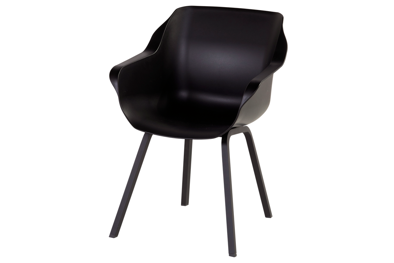 Hartman Diningstoel Sophie Element Armchair Carbon Black