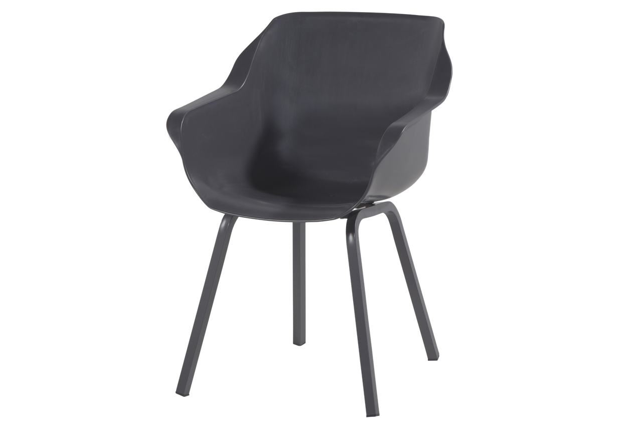 Hartman Eettafelstoel Sophie Element Antraciet 59 x 62 x 84 cm