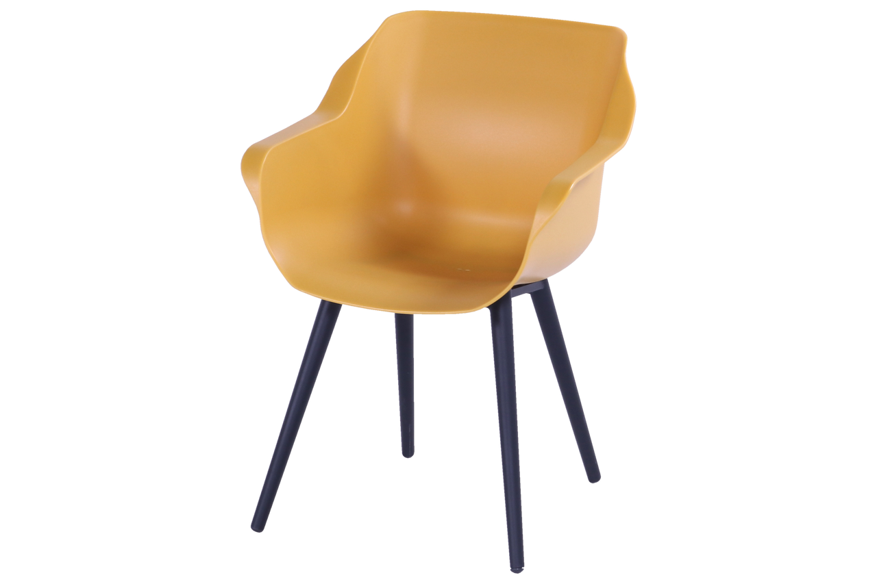 Hartman Eettafelstoel Sophie Studio Geel 61.5 x 58 x 84 cm