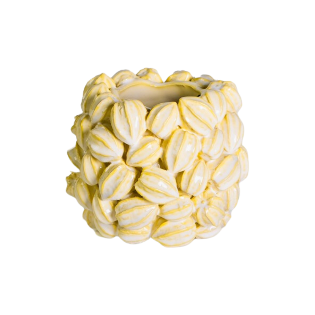 Des Pots Pot lantaarnbloem geel 15 x 18 cm