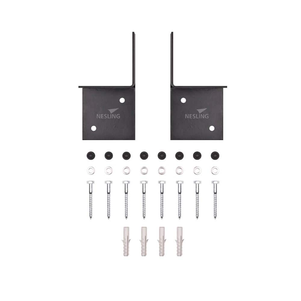 Platinum Sun&Shade Pergola Kit Muur Element Zwart