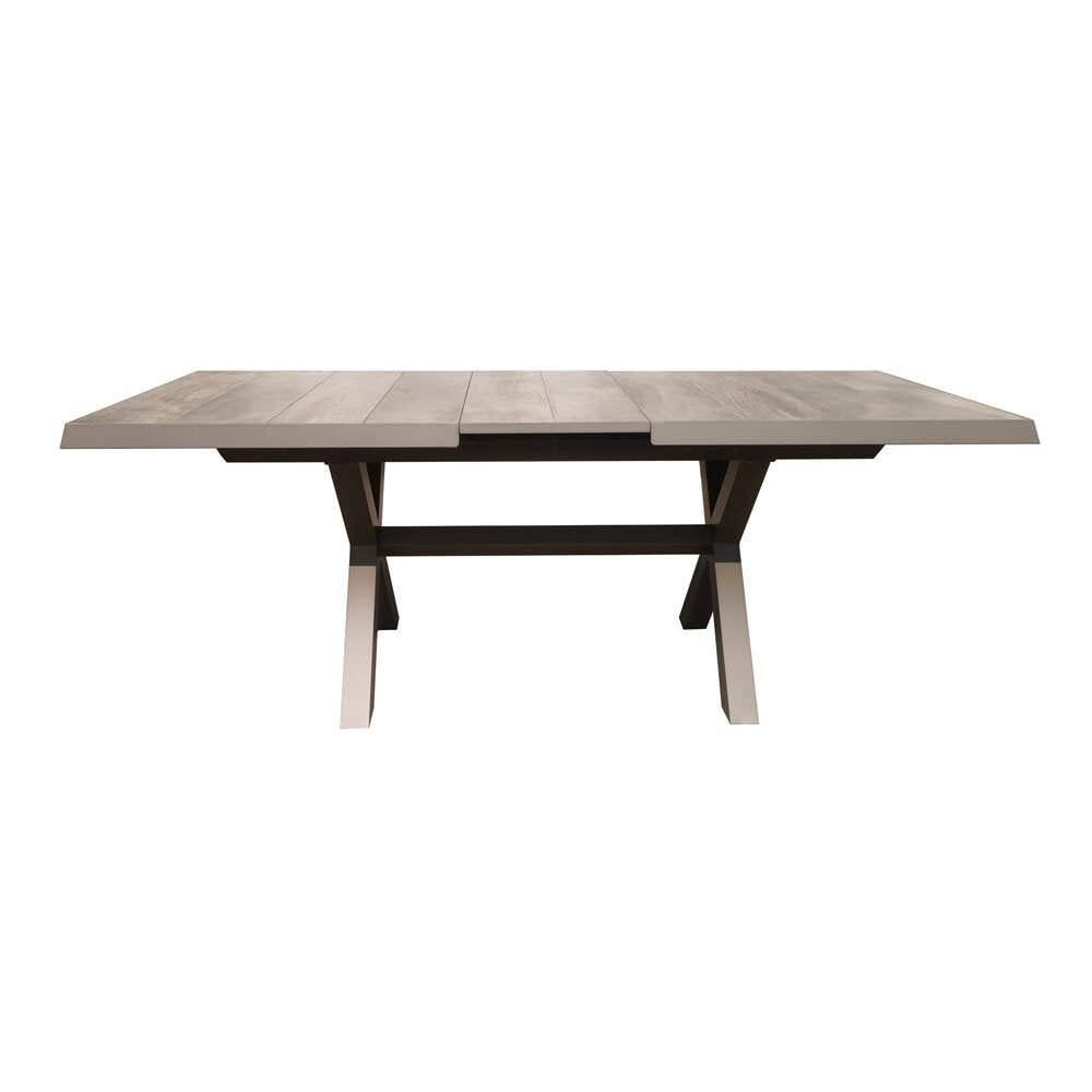 Royal Seasons Uitschuifbare tafel Marbella Taupe 163/203 x 93 x 76 cm