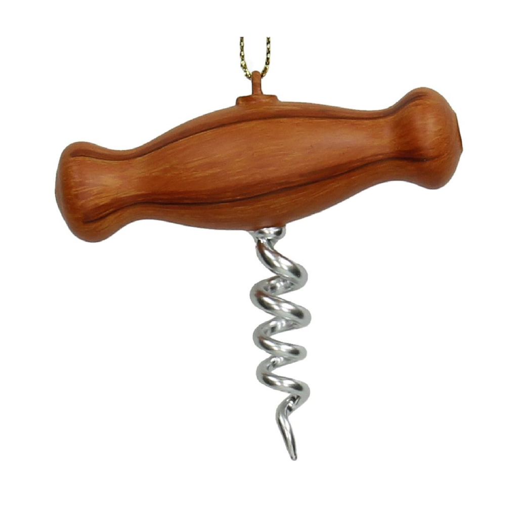 Kersthanger Opener Glas Bruin 8.9 cm