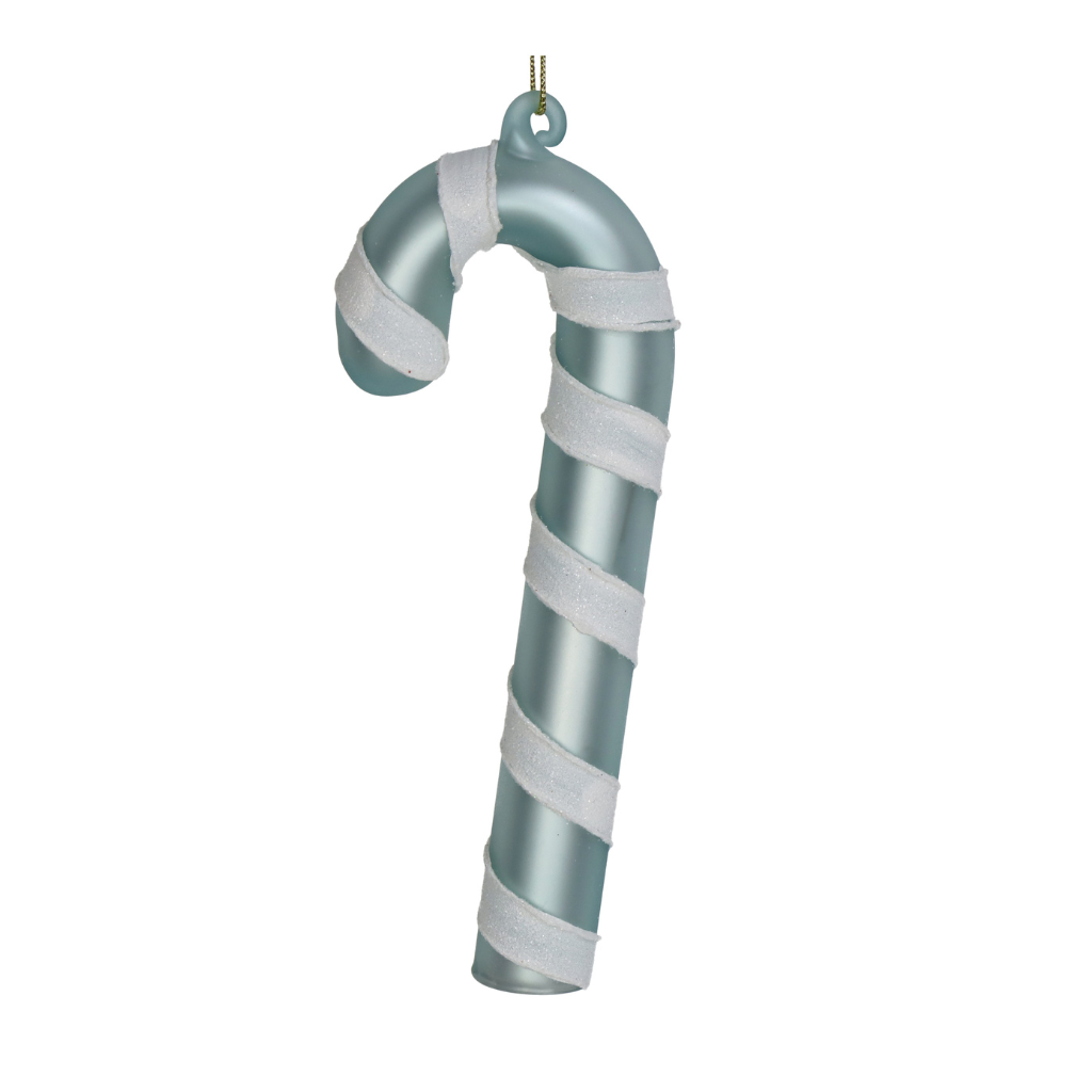 Kersthanger Candy Glas Blauw 15.2 cm