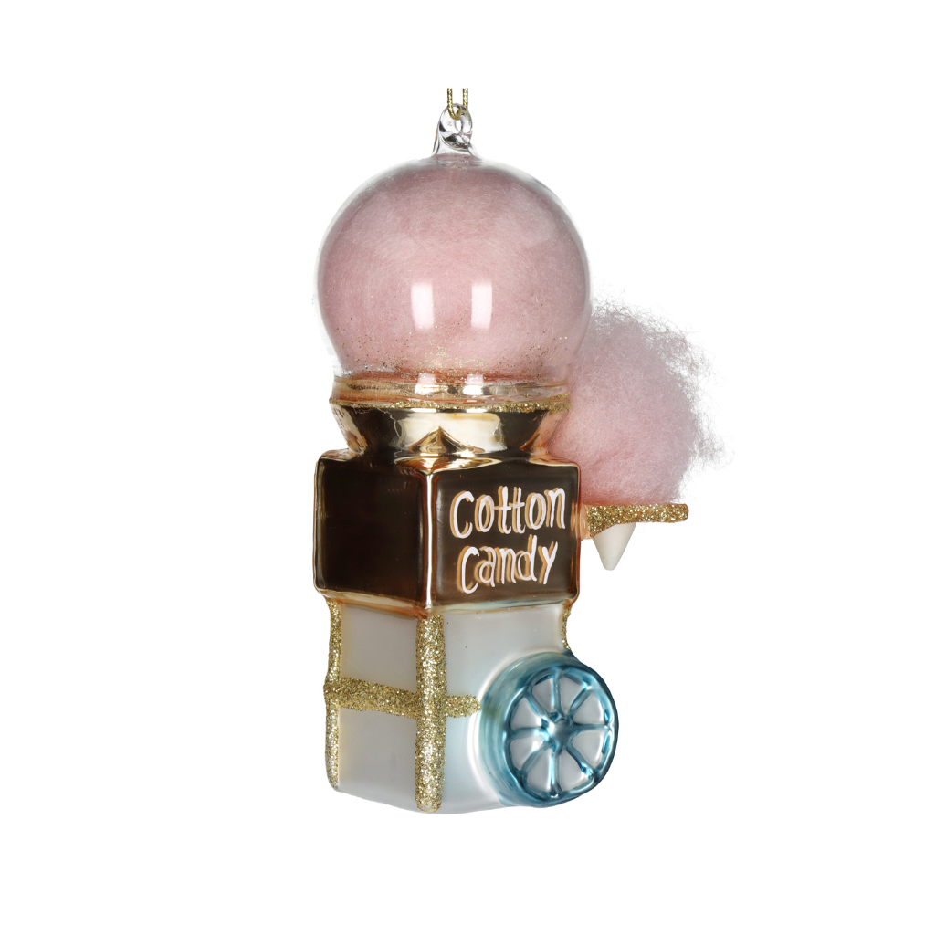 Kersthanger Suikerspin Roze 13.9 cm