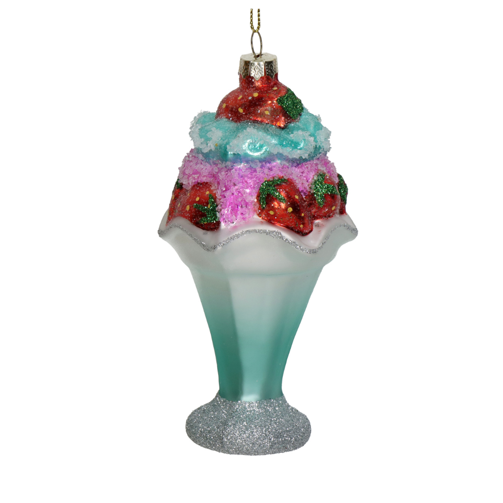 Kersthanger IJs Multi 13.2 cm