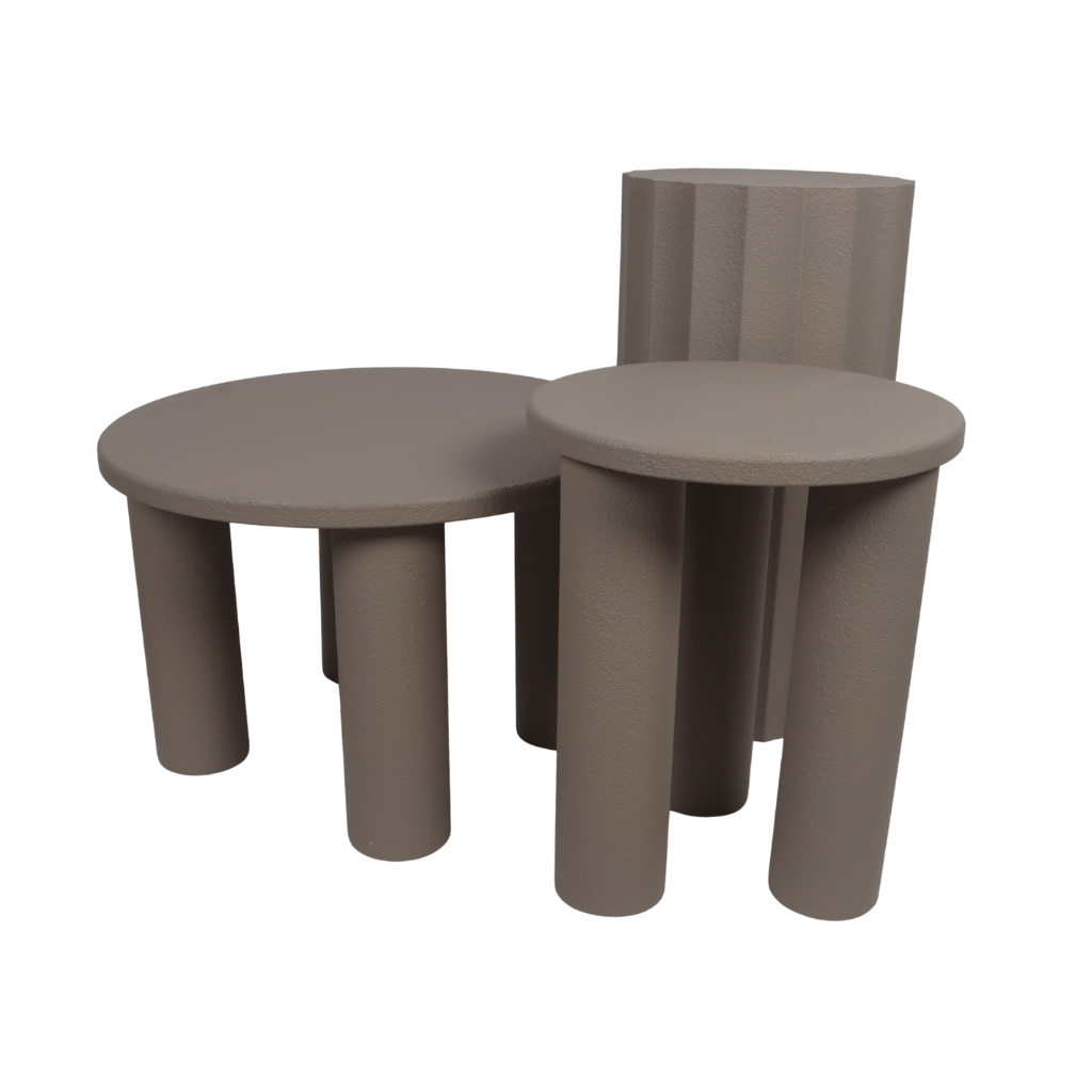 De Bosrand Bijzettafel Bold Mocha Bruin 60 x 40 cm
