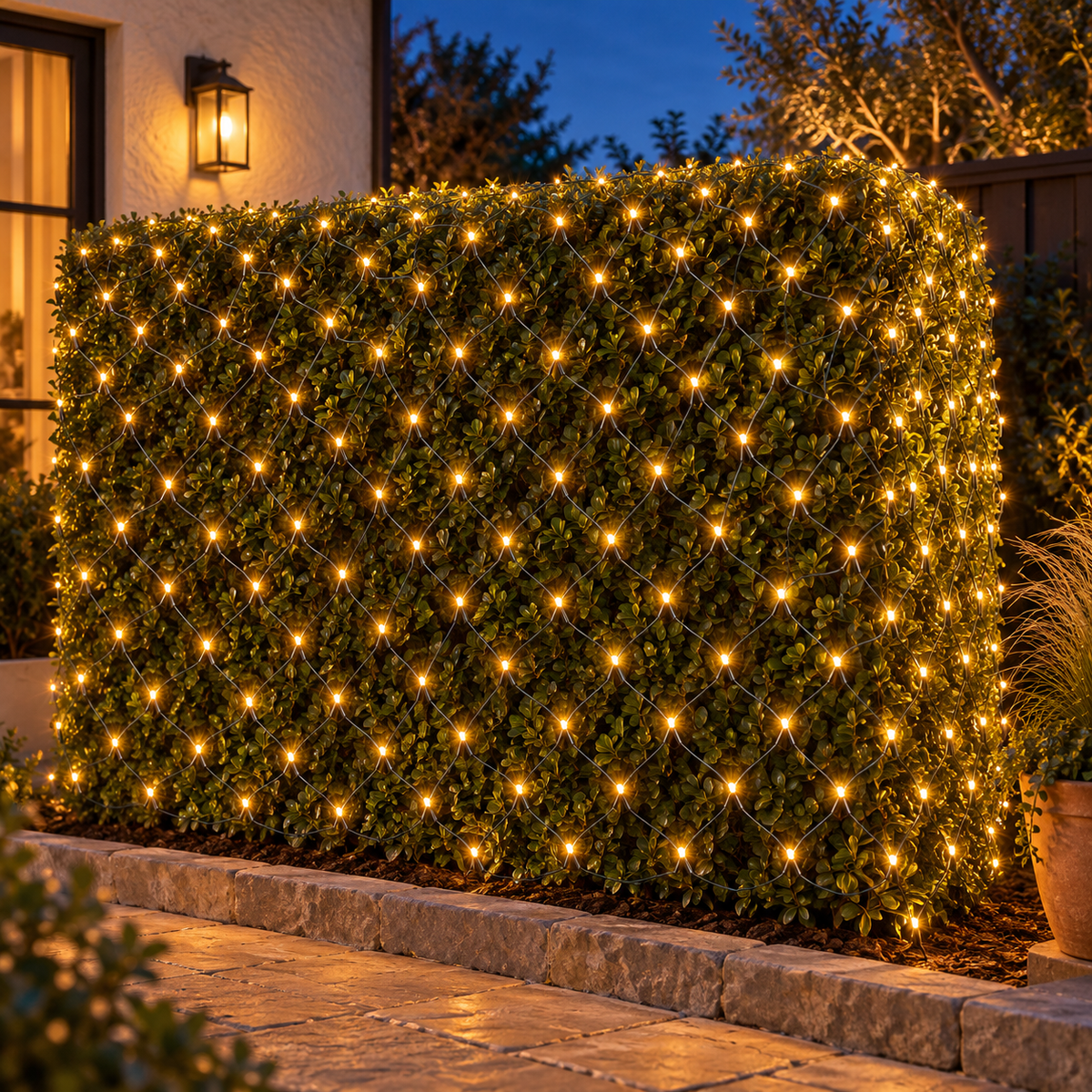 Anna's Collection Micro LED-verlichting Netverlichting Warm Wit 380 Lampjes 300 x 300 cm