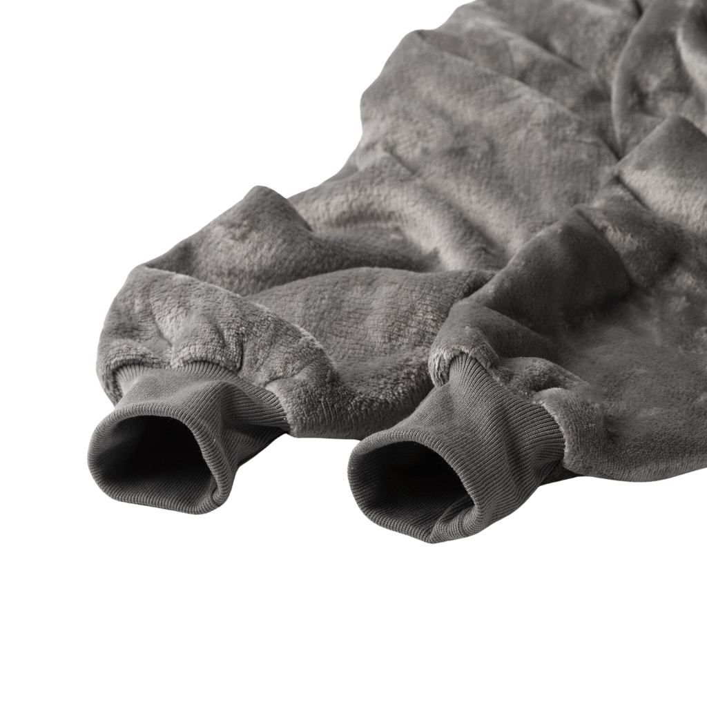 Dutch Decor Hoodie Sherry charcoal gray 170 x 110 cm