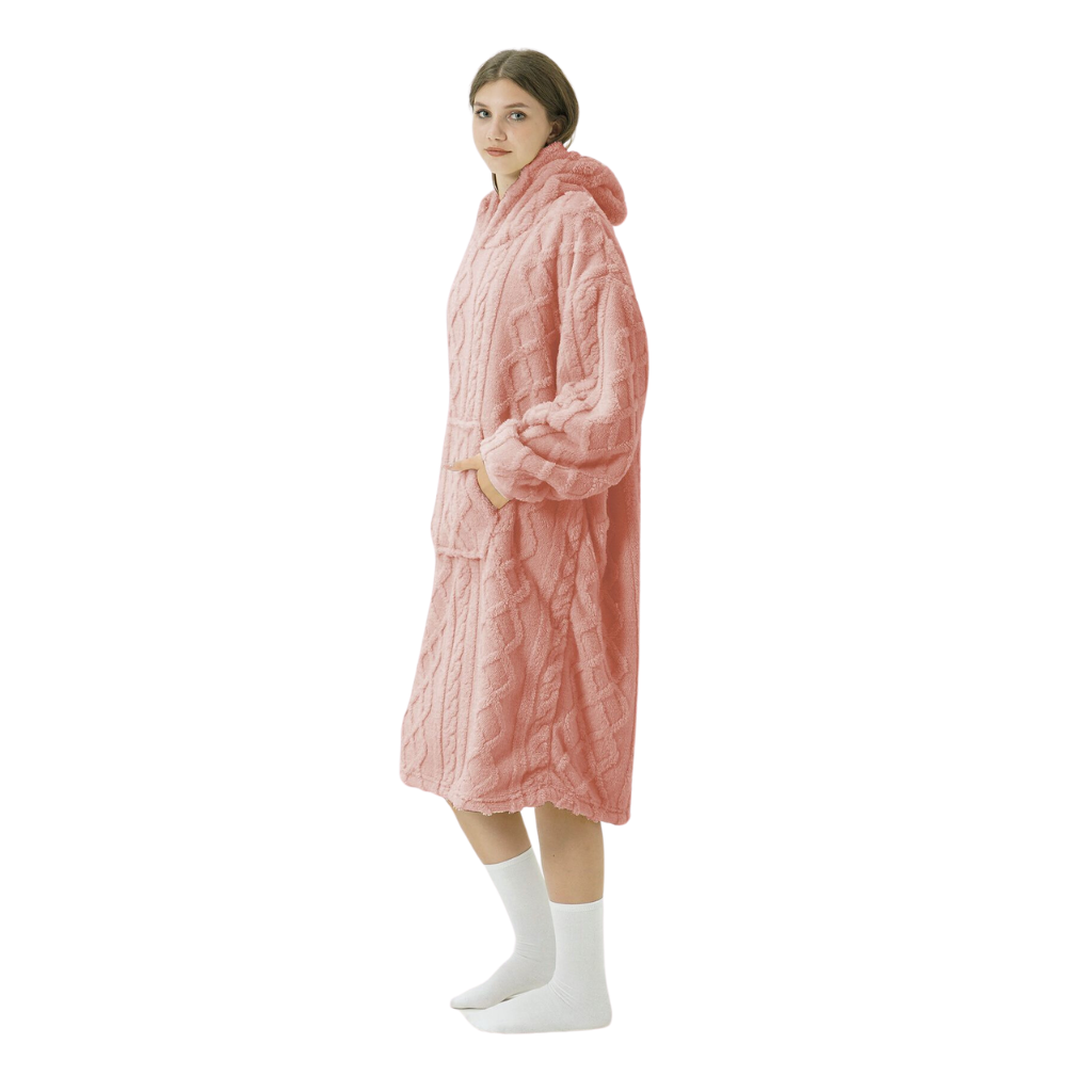 Dutch Decor Hoodie Sophie roze 170 x 110 cm