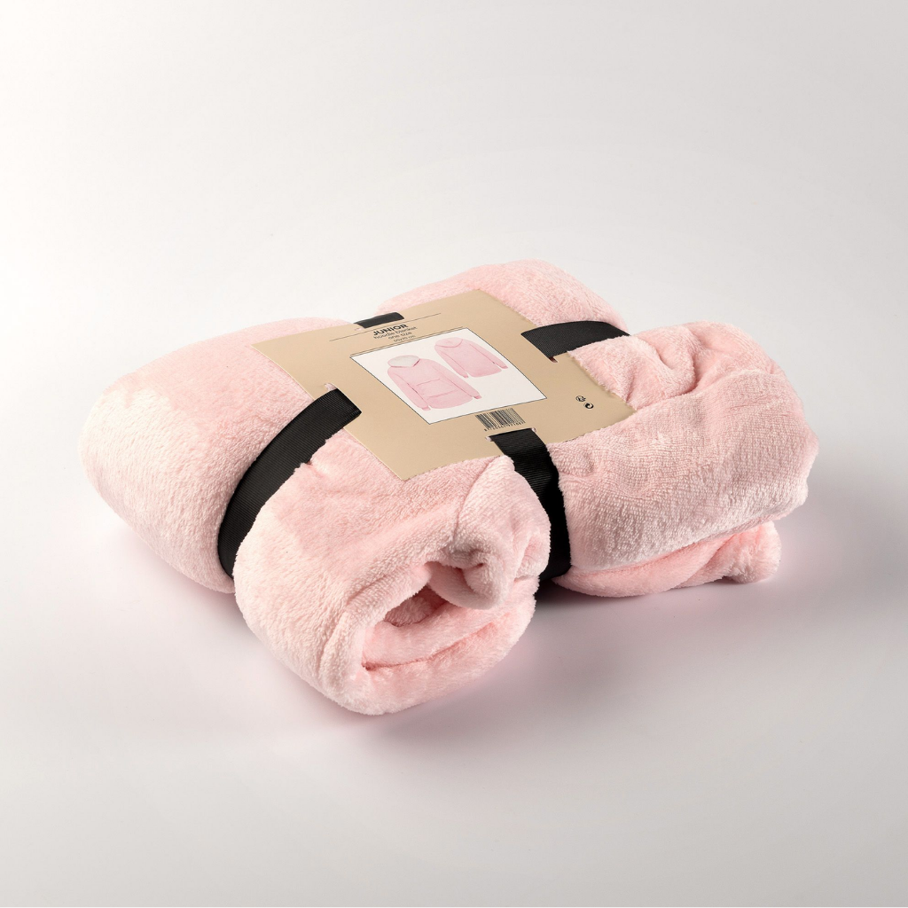 Junior Oversized Hoodie Pink dogwood 50 x 70 cm