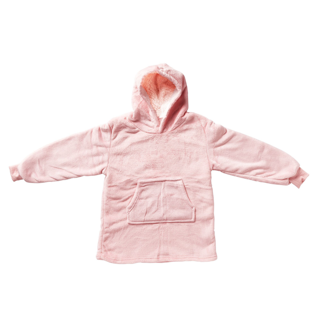 Junior Oversized Hoodie Pink dogwood 50 x 70 cm