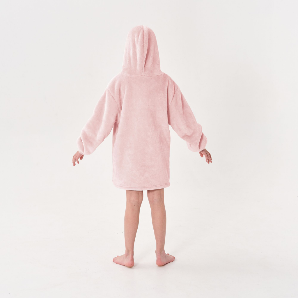 Junior Oversized Hoodie Pink dogwood 50 x 70 cm