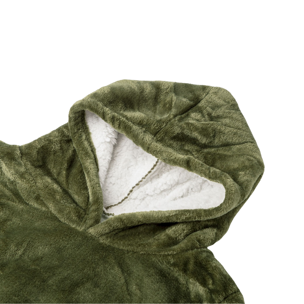 Junior Oversized Hoodie groen 50 x 70 cm