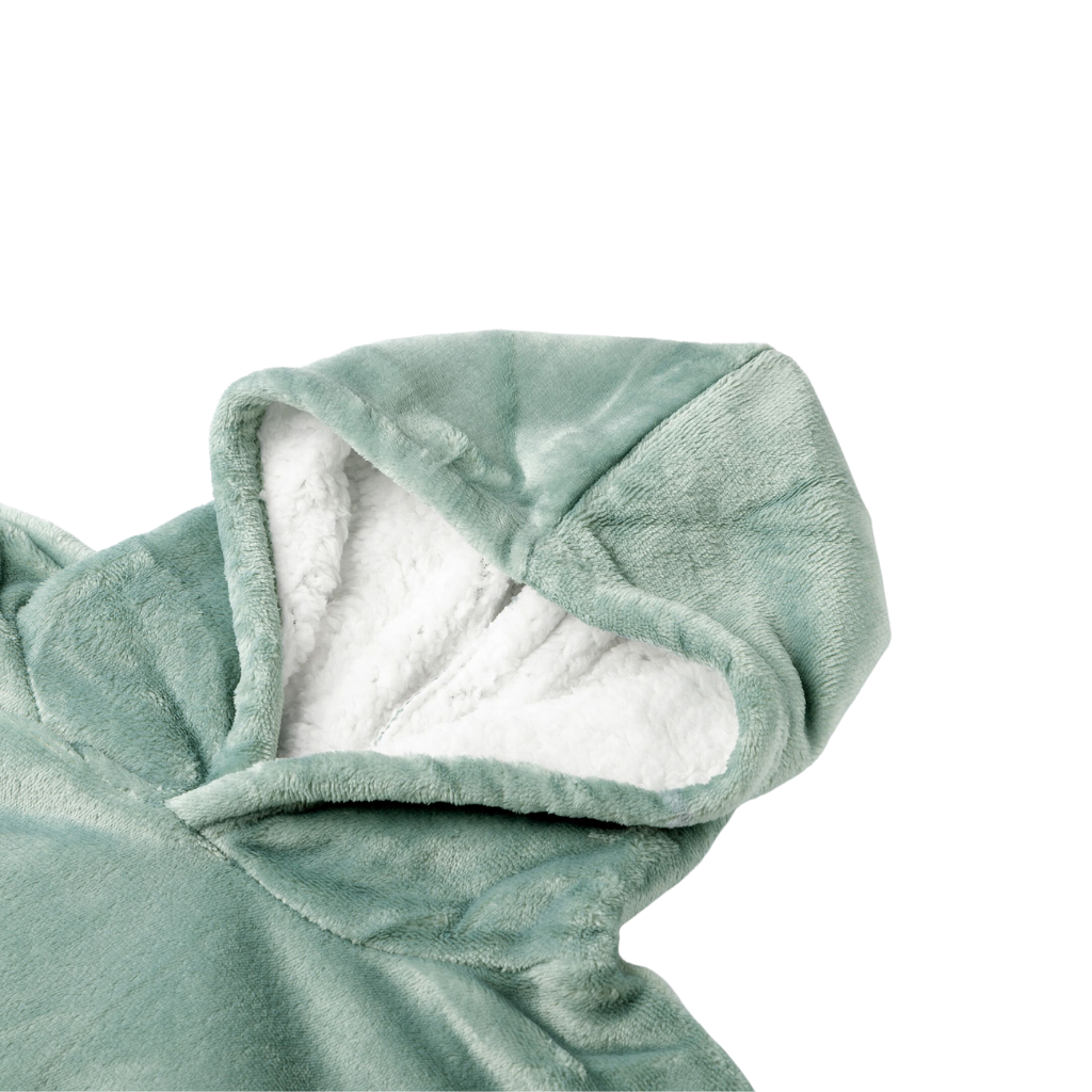 Junior Oversized Hoodie jadeite 50 x 70 cm