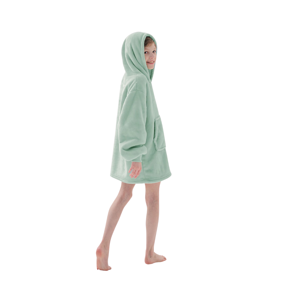 Junior Oversized Hoodie jadeite 50 x 70 cm