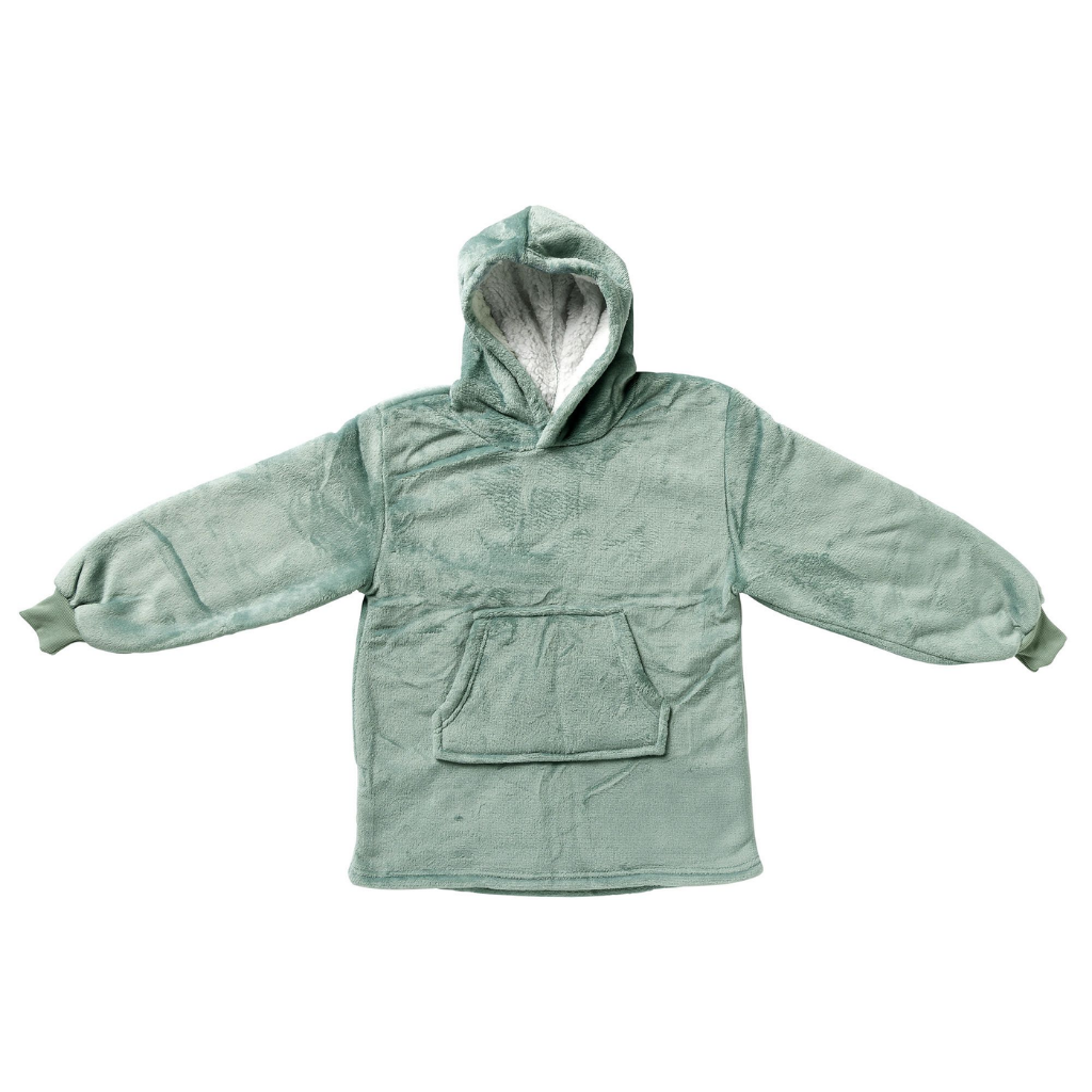Junior Oversized Hoodie jadeite 50 x 70 cm