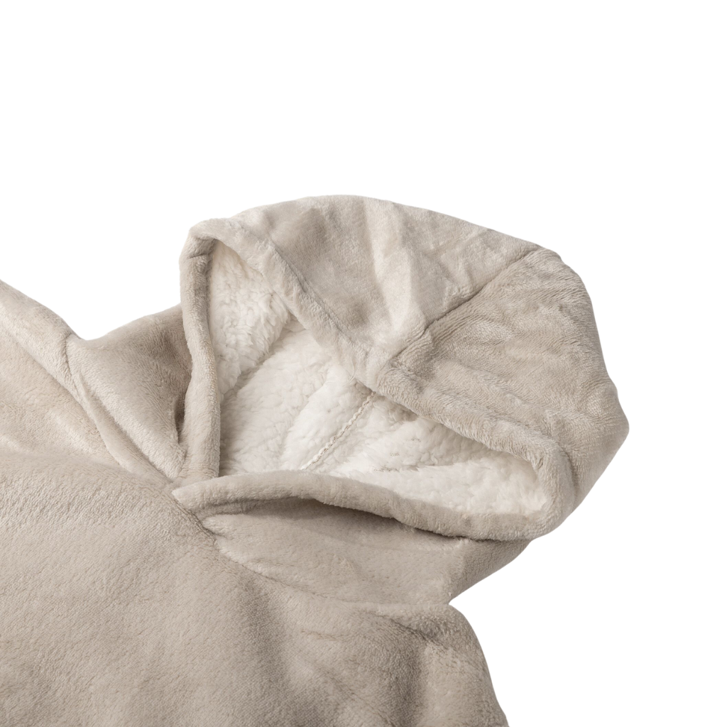 Junior Oversized Hoodie pumice stone 50 x 70 cm