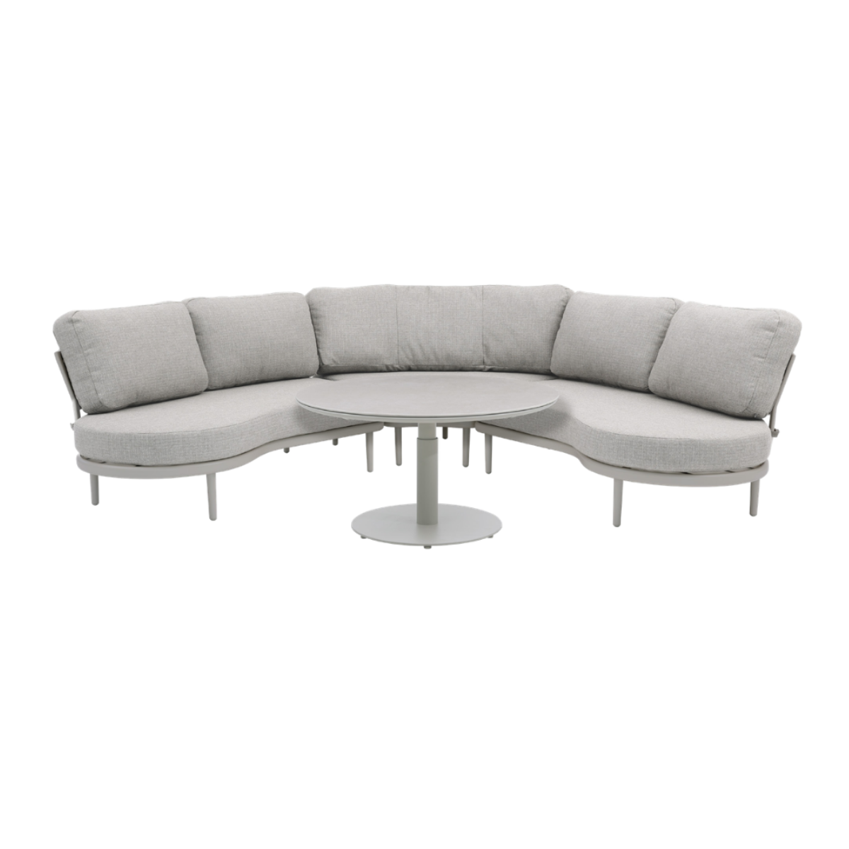 Royal Seasons Loungeset 5-zits Halfrond Coconut Bay Zand