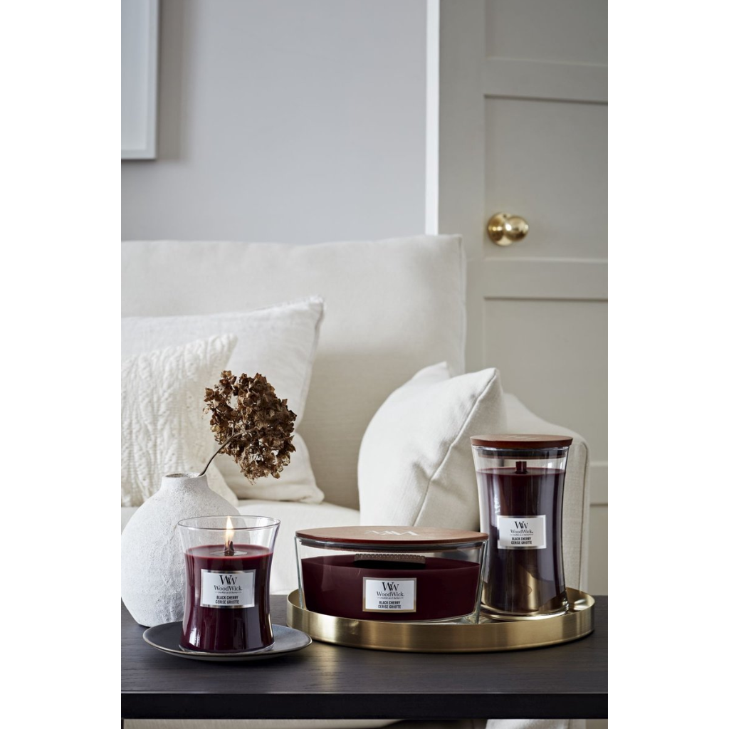 WoodWick Black Cherry Mini Candle