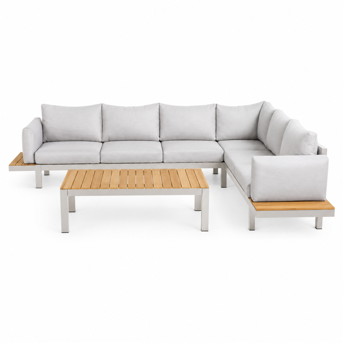Yoi Loungeset 6-zits Midori Grijs