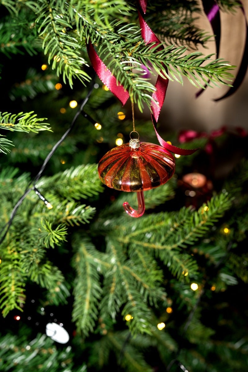 Paraplu Goud-Roze Yup in de boom