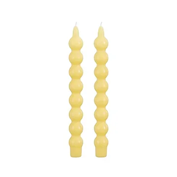 Mica Decorations Dinerkaars bol geel 25 cm