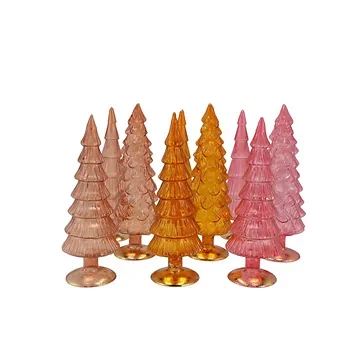 Twinkle Earthy Terra Glass Tree Ass 9x35cm