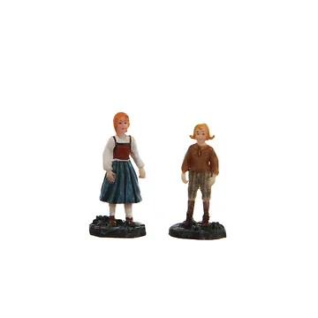 Efteling Hans en Grietje 2,5 x 2,5 x 6,5 cm