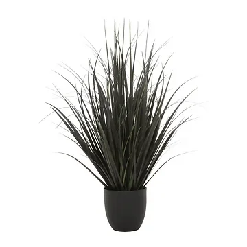 De Bosrand Kunstplant Pluimgras Zwart 76 cm