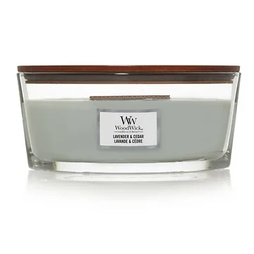 WoodWick Lavender & Cedar Ellipse Candle