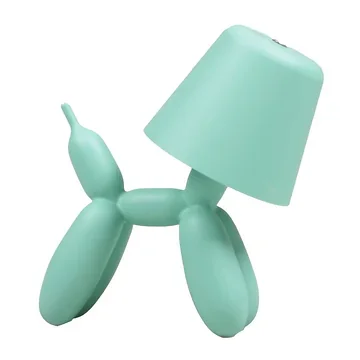 Stoobz Design Tafellamp LED Ballon Hond Groen 16 x 10 x 18 cm