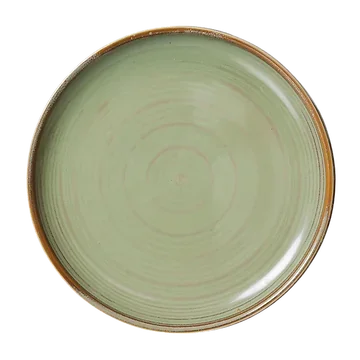 HKliving Bijgerechtbord Chef Ceramics Moss Green 20 cm