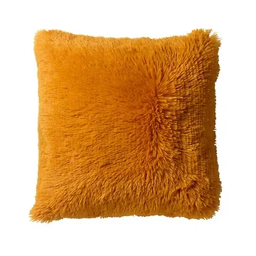 Dutch Decor Sierkussen Fluffy golden glow 45 x 45 cm