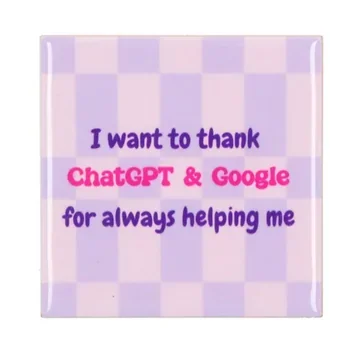 Daan Kromhout Design Tegel I Want To Thank Purple 10 x 10 cm