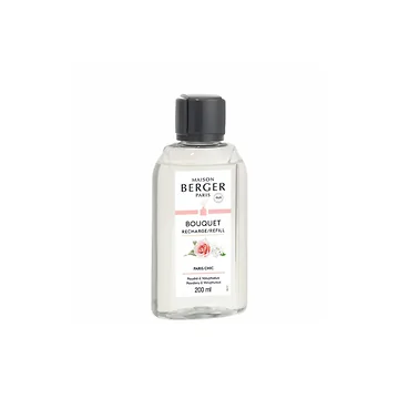 Navulling parfumverspreider met Geurstokjes 200ml Paris Chic