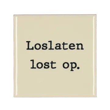 Tegel Loslaten Beige 10 x 10 cm