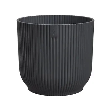 Elho Bloempot Vibes Fold Rond Antraciet 11 x 11 cm