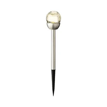 Lumineo Solar Stake Verlichting Rvs Stuks Zilver 245 x 55 cm