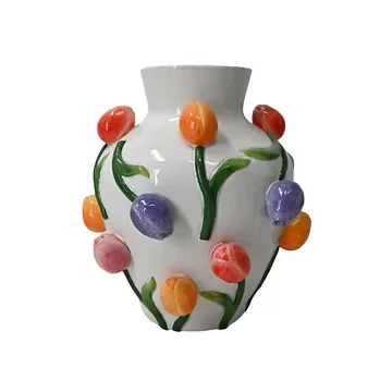 Vaas tulips 25 x 26 cm