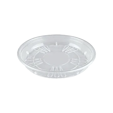 Elho Uni-Schotel Rond 37cm Transparant