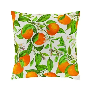 Unique Living Kussen Coco summer sinaasappels 45 x 45 cm
