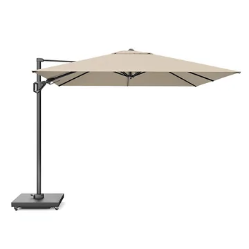 Platinum Zweefparasol Challenger T¹ Champagne Rechthoek 400 x 300 cm